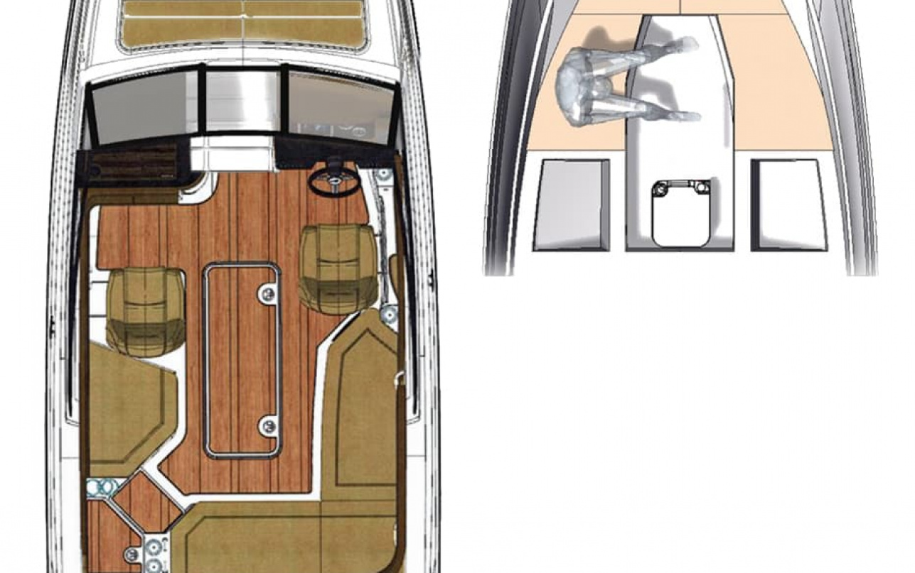 Катер Sea Ray 230 SunSport / 5 фото 3.1